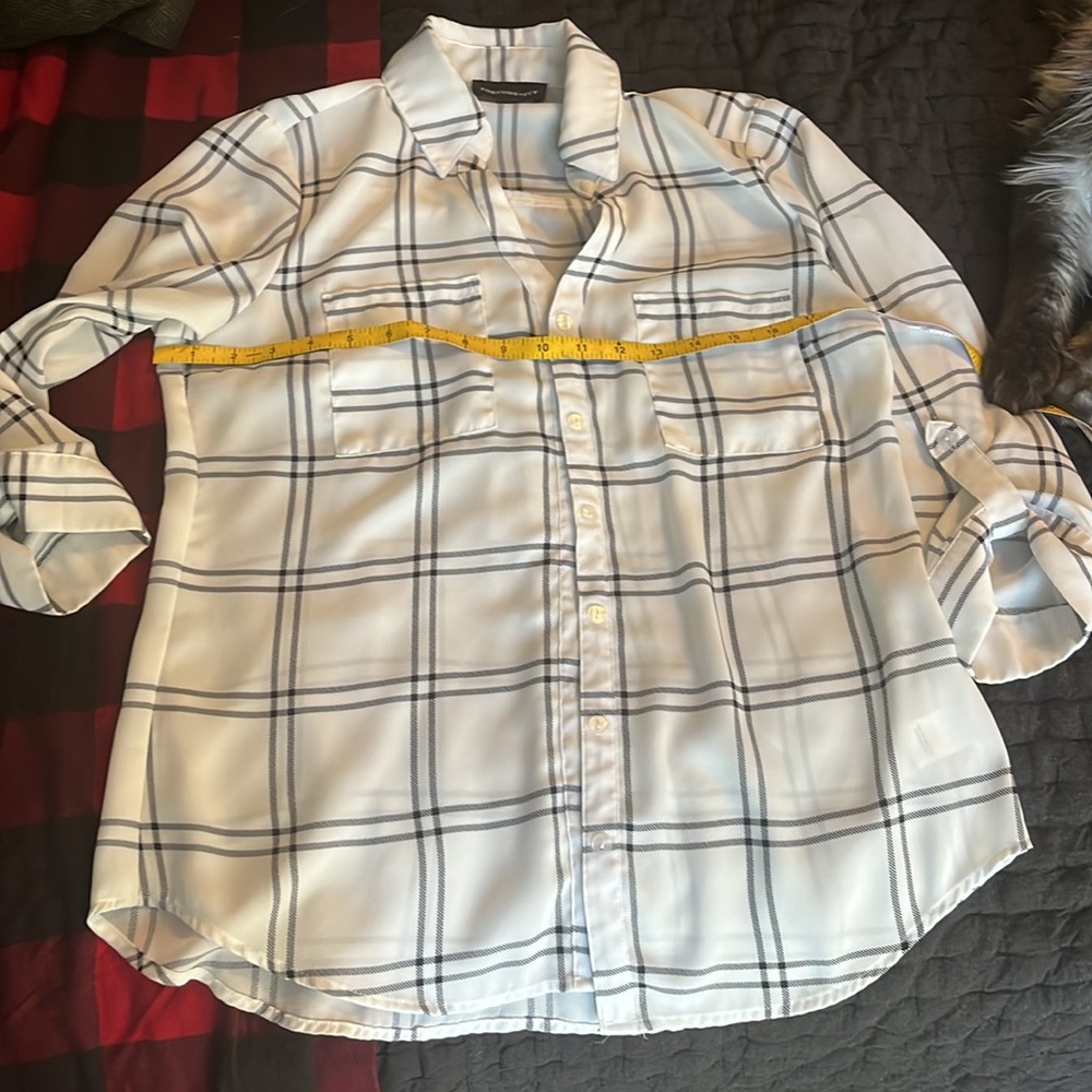 Fortune & ivy button down - Picture 2 of 4